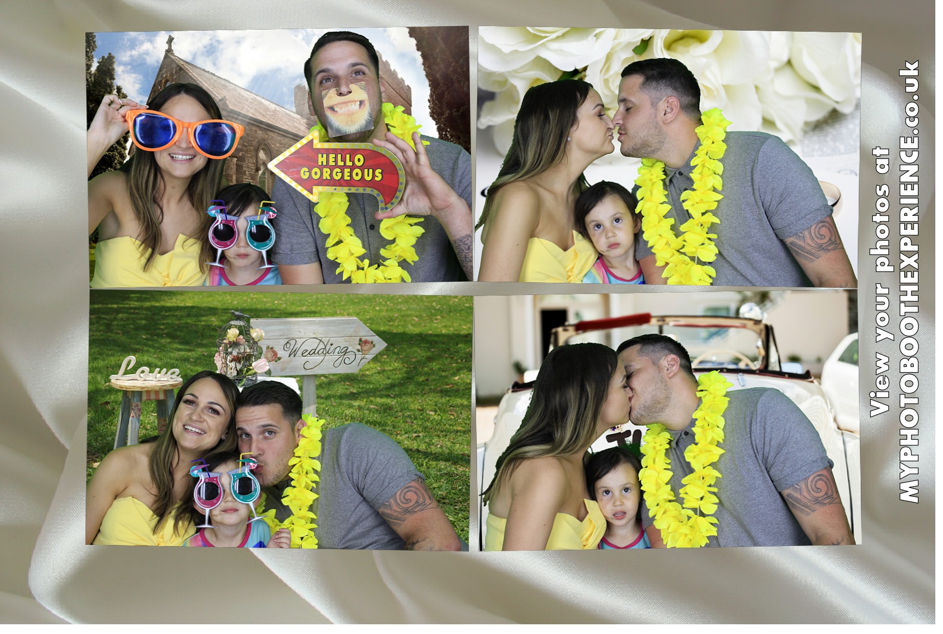 Jennie & Graham's wedding vow renewal  | View more photos from the event at gallery.myphotoboothexperience.co.uk/u/MyPhotoBoothExperienceLtd/Jennie-Grahams-wedding-vow-renewal